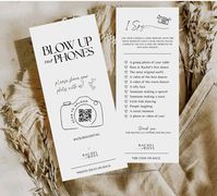 Blow up Phones I Spy Wedding Game Template Photo Hunt Card - Etsy