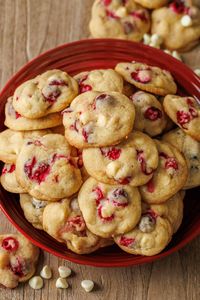 White Chocolate Cranberry Cookies Recipe