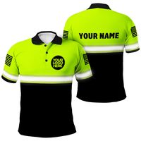 You’ll Be Safer At Night With Our Custom Reflective Polo Shirt! FEATURES & SPECIFICATIONS: Material: Made of premium polyester and spandex blend Perfect size: Available for 8 sizes from S to 5XL Color: Actual color may be slightly different from the image due to different monitor and light effects Feature: These shirt are suitable for runners, cyclists, night sports, hunters, fishermen, mountain climbers, firefighters, surveyors, contractors, police, EMS, security and etc Perfect gift for your l