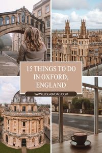 I love Oxford, it's such a beautiful, historic city, with so many things to do and see. This is my personal list of all of the best things to do in this magical city.