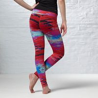 The Best Running Tights and Leggings for All Seasons | Red Blend: Reebok Glitch Leggings