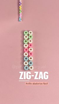 Difficulty: Medium     🎃Crea con Zig-Zag : pulseras, anillos, collares, pendientes y lo que se te ocurra🫶🏻  Tan solo necesitas:  • Abalorios (yo he utilizado de 3mm, ver enlace Amazon en mi bio)  • Hilo de de cobre o alambre 0.25mm  Te animas a hacer tus joyas con Zig-Zag? Déjame tu versión dando al + abajo a la derecha 😉🥰  • Quiero ver tus creaciones 🫶🏻   Os leo en comentarios si tenéis cualquier duda 😘😘 O QUERÉIS SUGERIRME NUEVOS TUTORIALES 💡🫶🏻  PD: también en mi perfil tengo TUTORIALES sencillos de animalitos, de frutas y muchos más 🍄 🍋🍇 🍒 🍉 🍓 🍍 Ya los hiciste?   Raquel P. 🌿