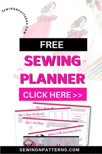 FREE SEWING PLANNER Printable sewing project planner: Design, plan, and organize your next sewing project with this Printable Sewing Project Planner. #sewing #sewingclothes #sewingprojects #sewingpatterns #sewingadressforbeginners #sewingdresses #sewingforbeginners #sewingforbeginnerseasy #sewingideas #sewinginspiration #sewingkit #sewinglover #sewingmachine #sewingtutorials #sewingtechniques #sewingvideo