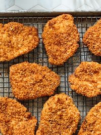 Freezer Crispy Chicken Cutlets Recipe | Epicurious