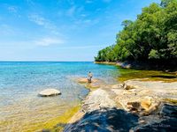 Miner's Beach, Pictured Rocks: Michigan's Upper Peninsula #elliotfalls #michiganwaterfalls #picturedrocks #michigan #upperpeninsula #picturedrocksnationallakeshore #picturedrocksmichigan #picturedrocksmichiganupperpeninsula