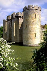 Bodiam Castle - North Side - Bodiam, East Sussex