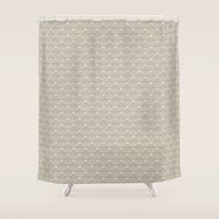 Vintage Cafe Floral - Oat Shower Curtain by Mieken Petra Designs | Society6