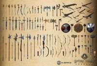 Weapons in the Sword Coast Legend game