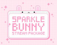 Perfect for any streamer looking to add a cute and unique touch to their channel!
This is a full twitch stream package!
Set includes:

-6 Full Screen Overlays
-2 Chat Boxs
-3 Webcam overlays
-1 Game border
-2 Label bars + separate labels
-3 ANIMATED screens
-4 Stream static screens
-6 Static alerts
-25 bunny panels (320px x 120px)

#twitch #overlay #streamer #stream #kawaii #gamergirl #aesthetic #graphics #streamergraphics
#cute #pink #egirl #Bunny #Rabbit #stationary #illustration #vtuber
