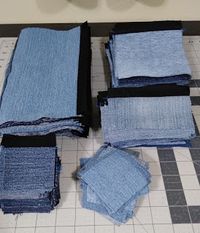 Time to Quilt: How to make a jean quilt