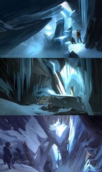 Ice Cave from Uncharted 2: Among Thieves