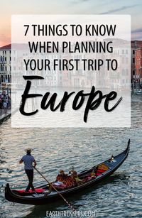 Europe itinerary planning and travel advice. #europe #travel #europeitinerary #traveladvice