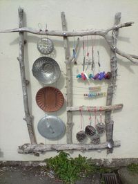 Fab Recycled Musical Play Panel idea (",) or summer fun for the musically inclined child. Looks so fun