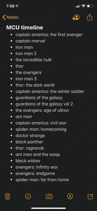 all of the marvel movies in order