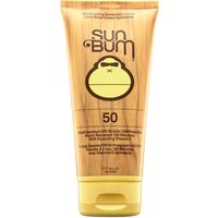 Keep harmful UVA and UVB rays at bay while enriching your skin with vitamin E. Whether you're on a tropical beach, or out in the backyard, Sum Bum does its part to help keep you sun-safe.Broad-spectrum UVA and UVB protectionWater-resistant rating of 80 minutes.Gluten and paraben free.Oil free.Cruelty free and 100% vegan.Ingredients: avobenzone 3.00%, homosalate 10.00%, octisalate 5.00%, octocrylene 2.75%, oxybenzone 6.00%, behenyl alcohol, bht, butyloctyl salicylate, caprylyl methicone, dimethi