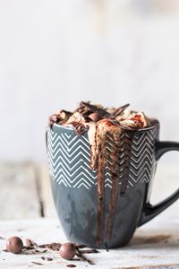 This Spiced Orange Mocha Hot Chocolate is the perfect way to celebrate the festive season. With added peppermint marshmallows, it adds just the right touch.