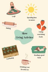 Discover relaxing slow living activities that help you unwind and enjoy life at a peaceful pace. #SlowLiving #MindfulLiving #Relaxation #SelfCare #SimpleLife