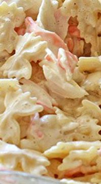 Buttermilk Crab Pasta Salad