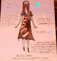 Sally character info, from The Nightmare before Christmas