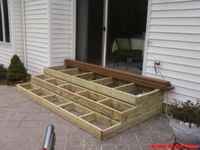 Wooden Patio Steps | Porch Stairs  2019  Wooden Patio Steps | Porch Stairs  The post Wooden Patio Steps | Porch Stairs  2019 appeared first on Deck ideas.