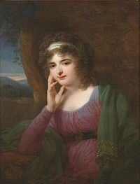 1797 Baroness Eleonora von Sorgenthal by Josef Grassi (Boris Wilnitsky) 2