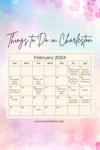 Check out my list of top picks for things to do in February in Charleston. This month is jam-packed with Charleston events related to Valentine's day, SEWE, and other local activities. #charleston #charlestonactivities #kidactivities #familyactivities