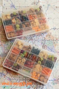 Road Trip Snack Boxes | An easy and yummy solution to keep kids fueled on road trips!