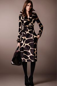 Burberry Giraffe Trench Coat (Fall 2013)