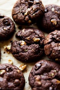 Brownie Walnut Chunk Cookies | Sally's Baking Addiction