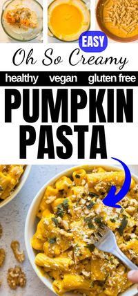 Looking for a delicious and nutritious dinner idea? This creamy vegan pumpkin pasta is a must-try! Made with gluten-free pasta and packed with the rich flavors of pumpkin and warm spices, it’s the perfect comfort food for fall and beyond. Easy to make with simple ingredients like canned pumpkin puree, this hearty dish is both healthy and satisfying. Treat your family to a wholesome, creamy pasta meal that’s sure to become a new favorite!