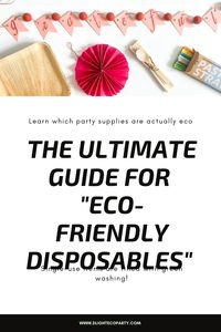 When I first started researching disposable items that are eco-friendly, I thought it was enough to see "eco-friendly", "green", "compostable" and "biodegradable" on the products. Very fast I learned there is a lot of misleading information and greenwashing when purchasing disposable party products. So, I decided to write down all the alternative materials used for plastic, from cutlery to plates, to cups, and from there to napkins. Let's dive in! #ecofriendlyevents #sustainableevents