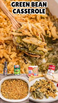 This green bean casserole with Worcestershire sauce recipe is a delicious twist on the classic side dish. Perfect for Thanksgiving or any holiday table, and easy to make with simple ingredients!