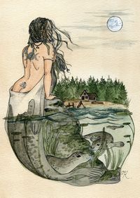 kittythegrimm:  The Selkie by Kitty-Grimm