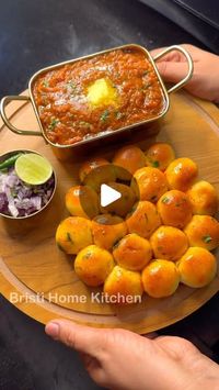 Bristi Kumari on Instagram: "Pav Bhaji Recipe

Ingredients:

- For the Curry:
 - 1 tbsp butter
 - 1 tsp oil
 - 8 garlic cloves
 - 1 tsp cumin seeds
 - 3/4 cup sliced onion
 - 3/4 cup cauliflower florets
 - 3/4 cup capsicum, chopped
 - 1/2 cup beetroot, grated
 - 4 small potatoes, peeled and diced
 - 3/4 cup carrot, chopped
 - 1/2 cup green peas
 - 1 tbsp grated ginger
 - 2 tsp salt
 - 1/2 tsp turmeric powder
 - 1 tsp coriander powder
 - 1 tsp Kashmiri red chili powder
 - 2 tsp pav bhaji masala
 - Chopped green coriander (for garnish)
 - 1 glass water

- For the Tadka:
 - 2 tbsp butter
 - 1/4 cup chopped onion
 - 1 tbsp kasuri methi (dried fenugreek leaves)
 - 1 tsp pav bhaji masala
 - Chopped green coriander (for garnish)

- For Serving:
 - Lemon juice (optional)
 - Pav (bread rolls), home