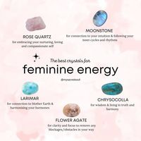 whether you’re in your soft girl era or connecting to your divine feminine, these are some crystals to keep close to help you connect and embrace your femininity 🌸 flower agate is a personal fave 💘 sign up to our emails for 15% off ✨ www.mysacredsoul.co.uk #softgirl #softgirlera #softgirlaesthetic #softgirlcrystals #calmingcrystals #softcrystals #rosequartz #selflove #selflovecrystals #moonstone #floweragate #pinkfloweragate #larimar #kunzite #divinefeminine #divine #feminine #femininener...