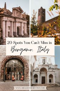 Don't plan a trip to Italy without stopping by one of Italy's hidden gems, Bergamo! It's a beautiful city in Northern Italy, with so much to do in and around it. Discover the best things to do in Bergamo, and furthermore, discover the best places on where to stay in Bergamo for your trip to Italy! #italytrip #italytravelinspiration #italyitinerary #bergamoitaly #italytravel