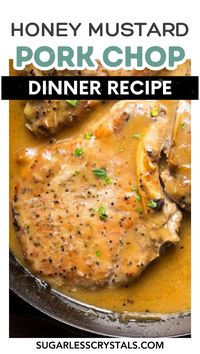 Elevate your weeknight dinner with these easy honey mustard pork chops. Tender and juicy, these pork chops are coated in a sweet and tangy honey mustard sauce that perfectly complements the meat. Whether you're using bone-in or boneless chops, this recipe is quick and simple. Serve alongside rice for a delicious meal that your family will love. Discover the best way to make honey mustard pork chops today!