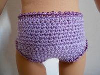 Ravelry: Doll Undies in Crochet pattern by Julia Bremer