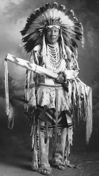 Chief Duck Blackfoot - 1925