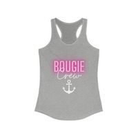 The Bougie Crew tank is perfect for the bride's friends celebrating her nautical themed Bachelorette Party. Pair it with the Bougie Bride tank for the Bride.