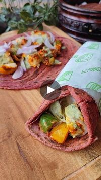 114K views · 1.3K reactions | Wraps and rolls can be super healthy and delicious ✨  Family ko beetroot and paneer khilao esse ki kahe firse banado wahi wraps 😍👌  Beetroot wrap with Paneer tikka stuffing,,, 😋👌Yummy  For dough Wheat flour - 2 cups Beetroot - 1 Salt Carom seeds - 1/2 tsp *knead a soft dough and let it rest for 20-30 minutes *make lachcha paratha/roti from it  For Stuffing marinate - Paneer- 200 gms Thick curd - 1/4 cup Salt Black salt - 1/2 tsp Garam masala - 1/2 tsp Red chilli powder - 2 tsp Turmeric - 1/2 tsp Coriander powder - 2 tsp Fenugreek - 1 tbsp Cumin powder - 1 tsp Roasted besan - 1.5 tbsp Mustard oil - 2 tbsp Lemon juice Bell peppers, onion and capsicum cubes *marinate for 20 minutes *Cook on high heat in little oil till it is cooked properly   NOTE You can ser