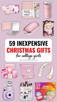 Our list of 59 Christmas gift ideas has everything she'll love, from practical study aids to fun dorm decor.  gifts for girls in their 20s 2024 | gifts for girls in early 20s | gifts for girls ideas | gift ideas for girls in college | college gifts for girls ideas | women college graduation gifts | christmas gifts for college women | college grad gifts for women