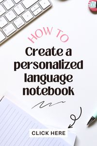 Learn how to organize your language learning notebooks in the most effective way! #languagelearning #languagenotebook #language #notebooks #languagetips #polyglot #study