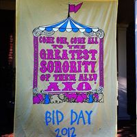 Circus Bid Day