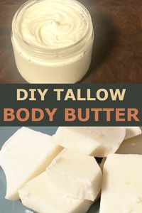 This homemade whipped tallow body butter lotion is fantastic for all skin types, especially dry skin. It is made from completely natural ingredients and essential oils and will keep your skin hydrated even in the driest climates!