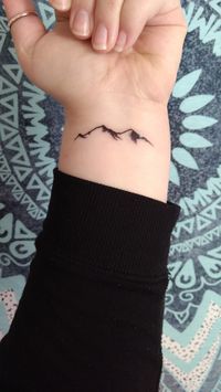 Mountain tattoo