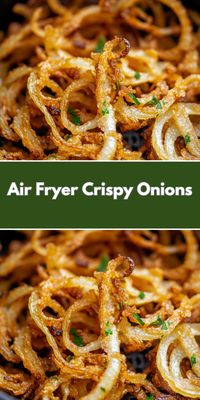 Air Fryer Crispy Onions | Low Fat Fried Onions to Use In Many Dishes