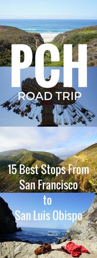 Pacific Coast Highway Road Trip: Where to Stop Between San Francisco + San Luis Obispo #california >> Such a beautiful drive!