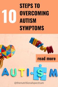 The 10 Steps to Overcoming Autism Symptoms and Supporting Your Child's Development is the perfect resource for parents who are just starting their journey. With easy-to-understand information, you'll gain the confidence you need to support your child's development and reach their full potential. Don't wait to invest in your child's future. Download this guide today and take the first step towards success!!