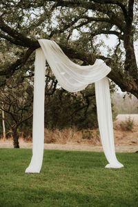 Boho wedding arch decor runner is a decorative fabric piece that is placed on a arch to add a rustic, nature-inspired touch to the overall decor. MATERIAL: 100% Cheesecloth gauze runner The size - the width of the runner is 35 inches (90 cm) . Select the desired length or apply for an individual order. NOTE - Hand wash only 30;  No ironing required to maintain wrinkled texture;  No dry cleaning ATTENTION! Due to the handmade process of dyeing, some imperfections, pigment marks, and color variati